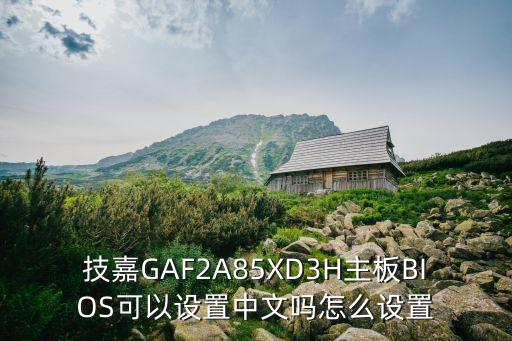 技嘉GAF2A85XD3H主板BIOS可以设置中文吗怎么设置