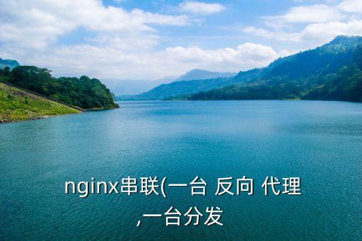  nginx串联(一台 反向 代理,一台分发