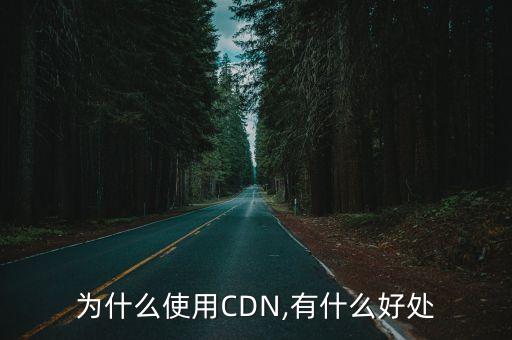 为什么使用CDN,有什么好处
