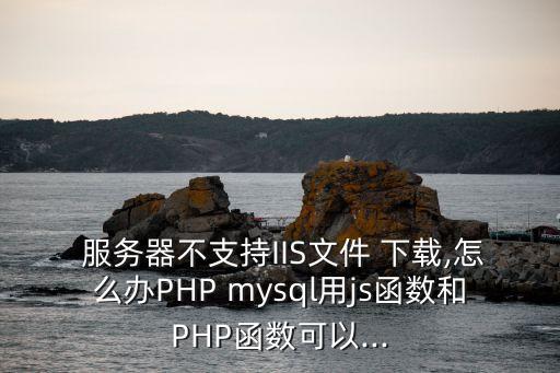  服务器不支持IIS文件 下载,怎么办PHP mysql用js函数和PHP函数可以...