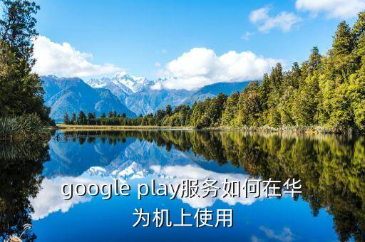 google play服务如何在华为机上使用